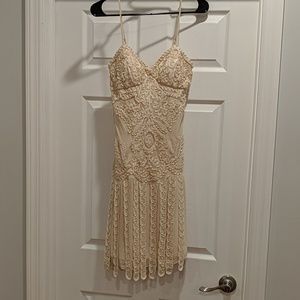 Silk flapper dress
